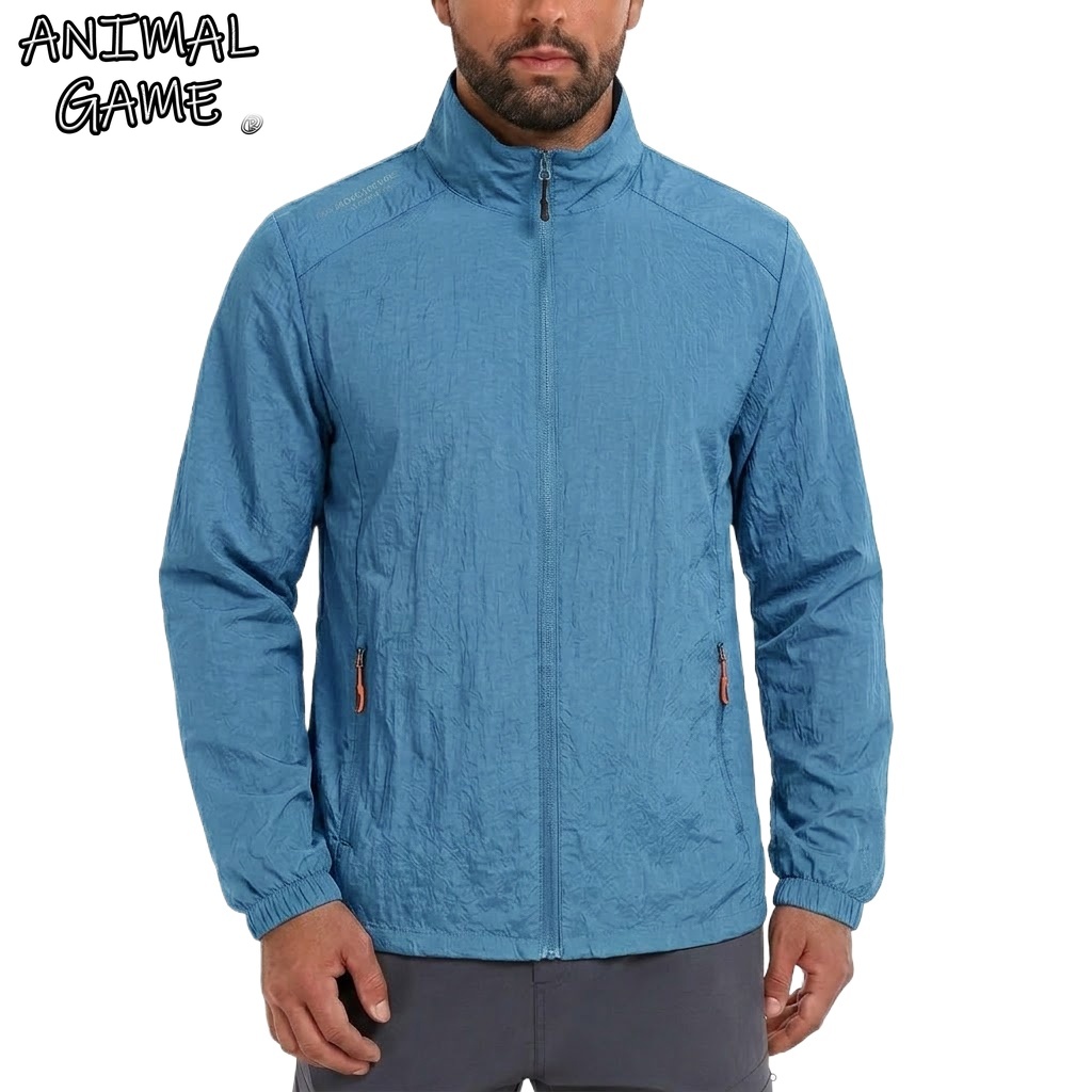 Outdoor Sport Coat - Męskie kurtki przeciwsłoneczne UPF50+ oddychające, sportowe,