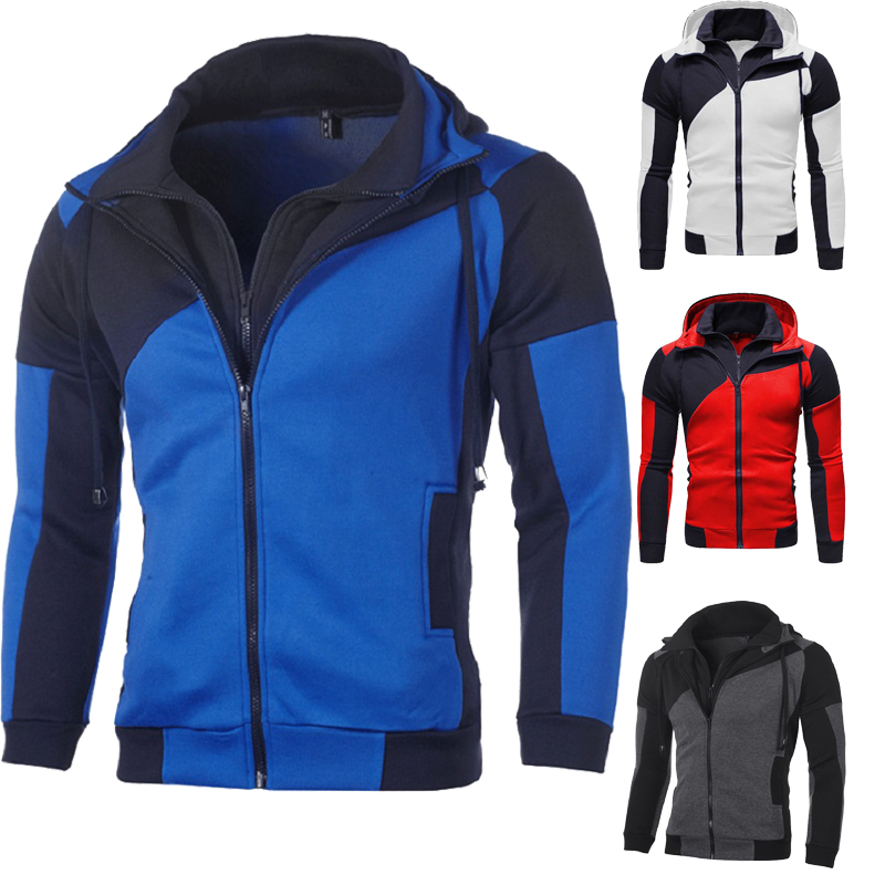 Outdoor Sport Coat - Męski zimowy ciepły płaszcz do biegania