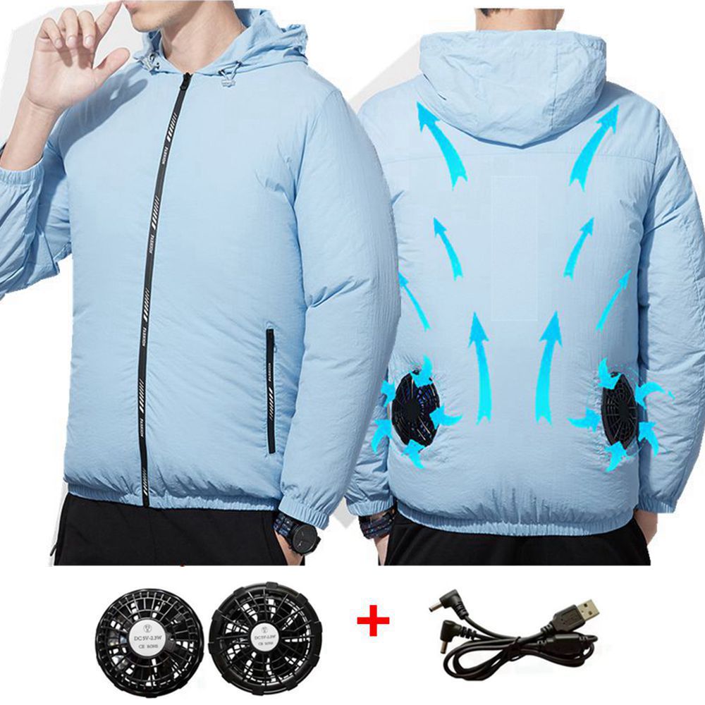 Outdoor Sport Brand Jacket - Letni wentylator sportowy klimatyzacja fajny mężczyzna