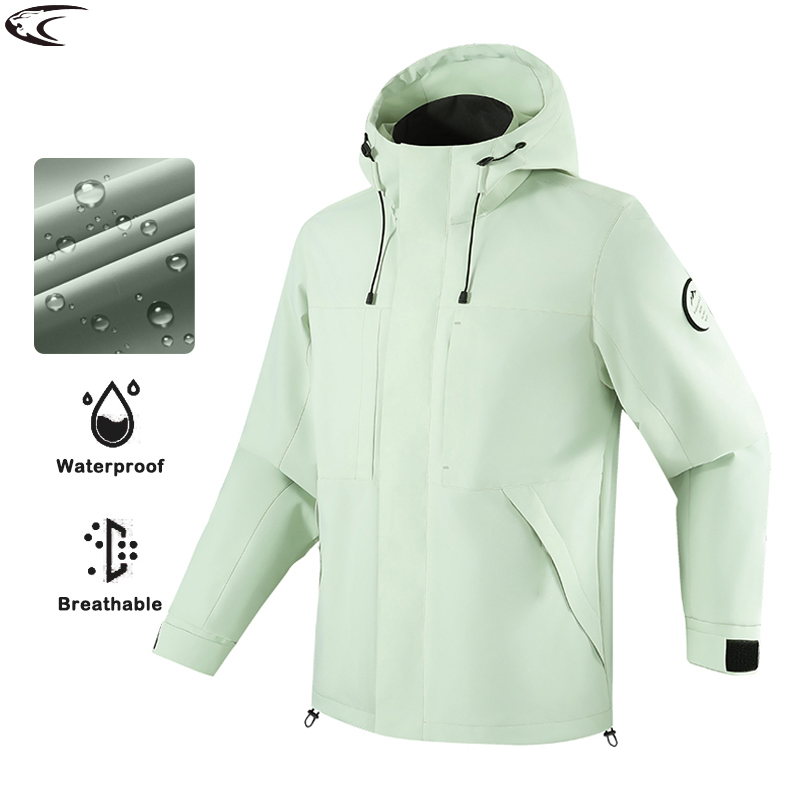 Outdoor Sport Coat - LNGXO Męska Damska Wodoodporna Kurtka Wiatrówka