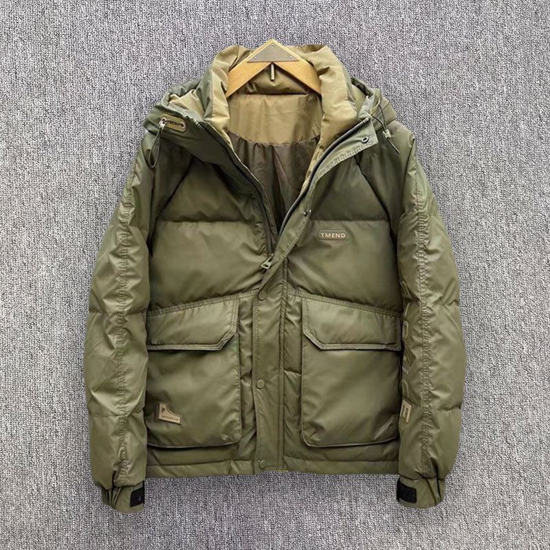 Outdoor Sport Coat - Męska zimowa kurtka puchowa zimowa krótka