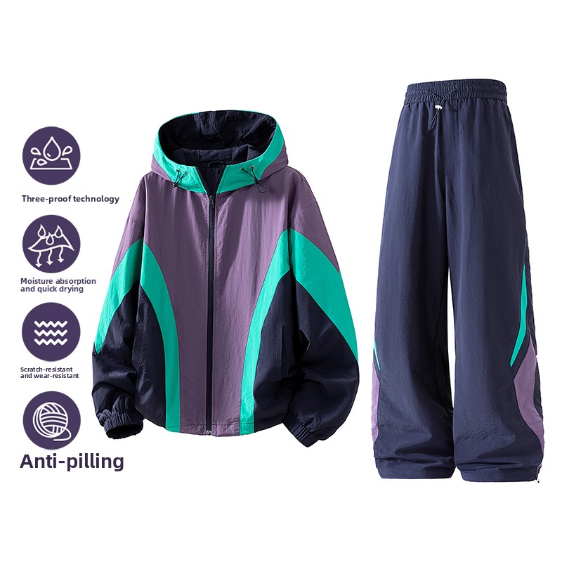 Nowy dwuczęściowy męski zestaw – Outdoor Sports Outfit recenzja i cena