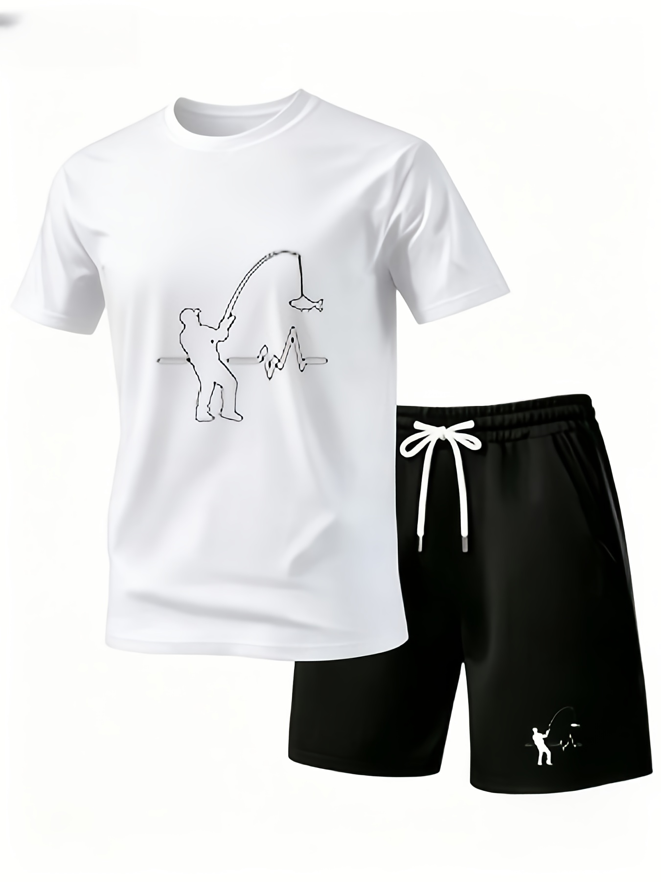 Męski 2-częściowy zestaw: kosz – Outdoor Sports Outfit recenzja i cena